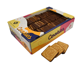 Partly glazed sugar biscuits HutorOk!